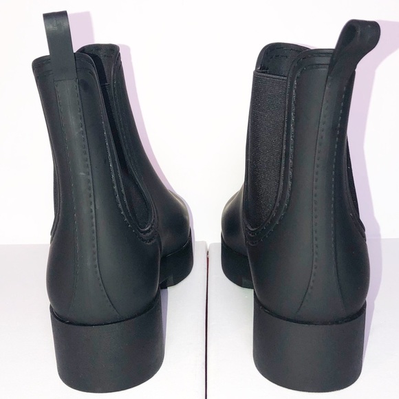 Jeffrey Campbell Hydra Black Matte Chelsea Booties - Picture 4 of 13